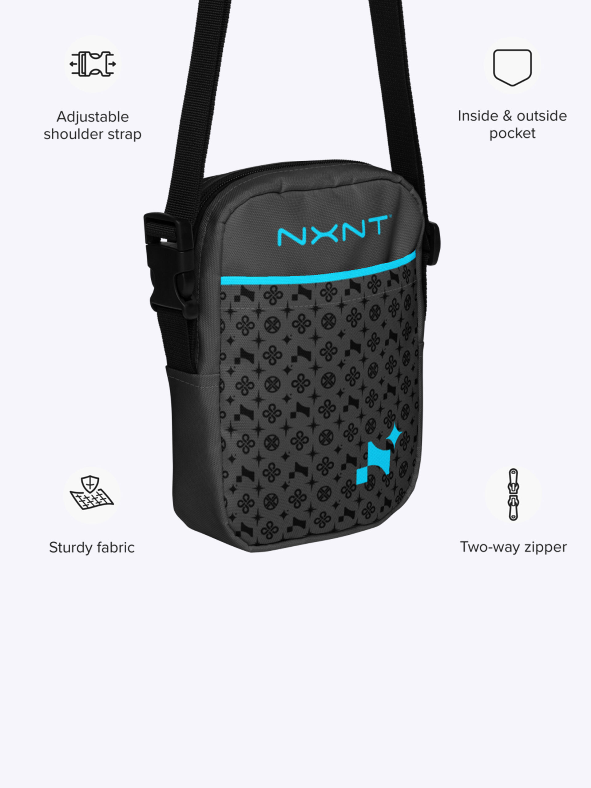 Crossbody Bag Polaris - Blue - Image 8