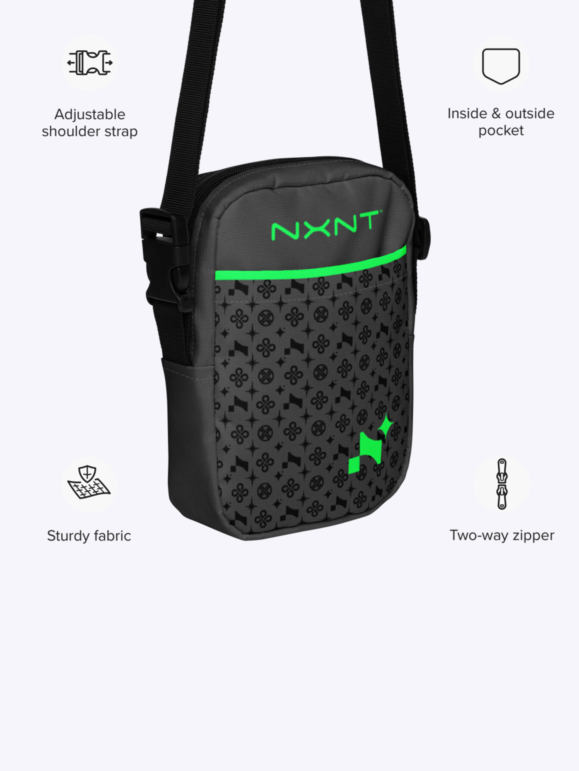 Crossbody Bag Polaris - Green - Image 8