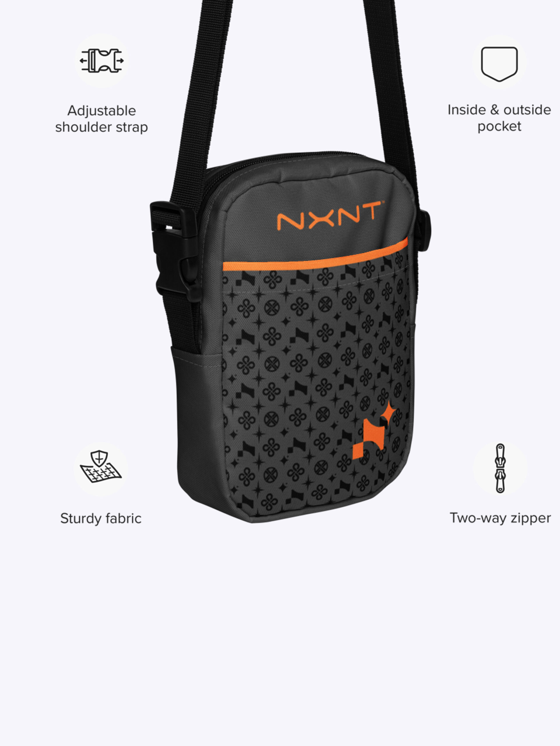 Crossbody Bag Polaris - Orange - Image 8