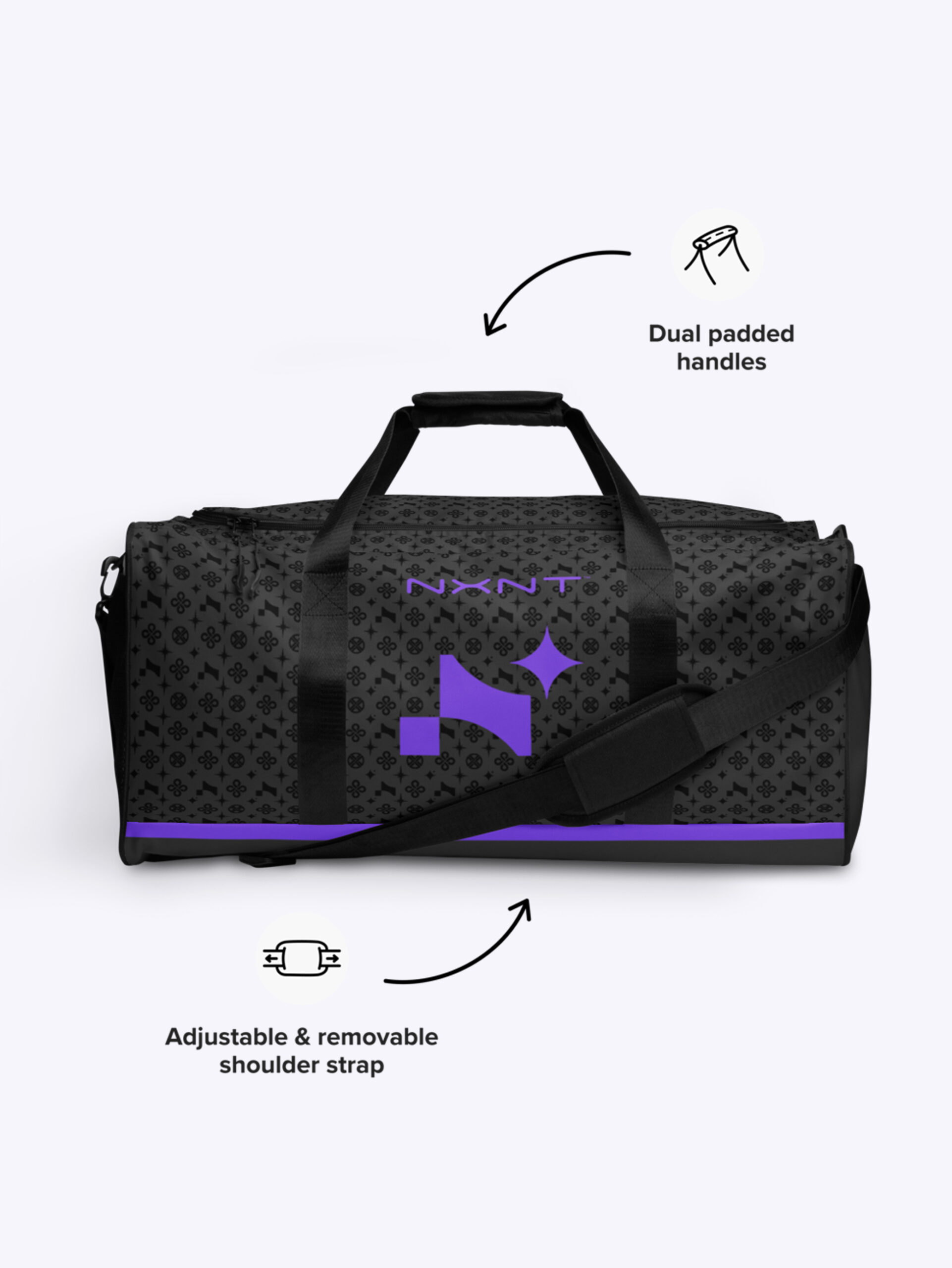 Duffle Bag Polaris - Purple - Image 9