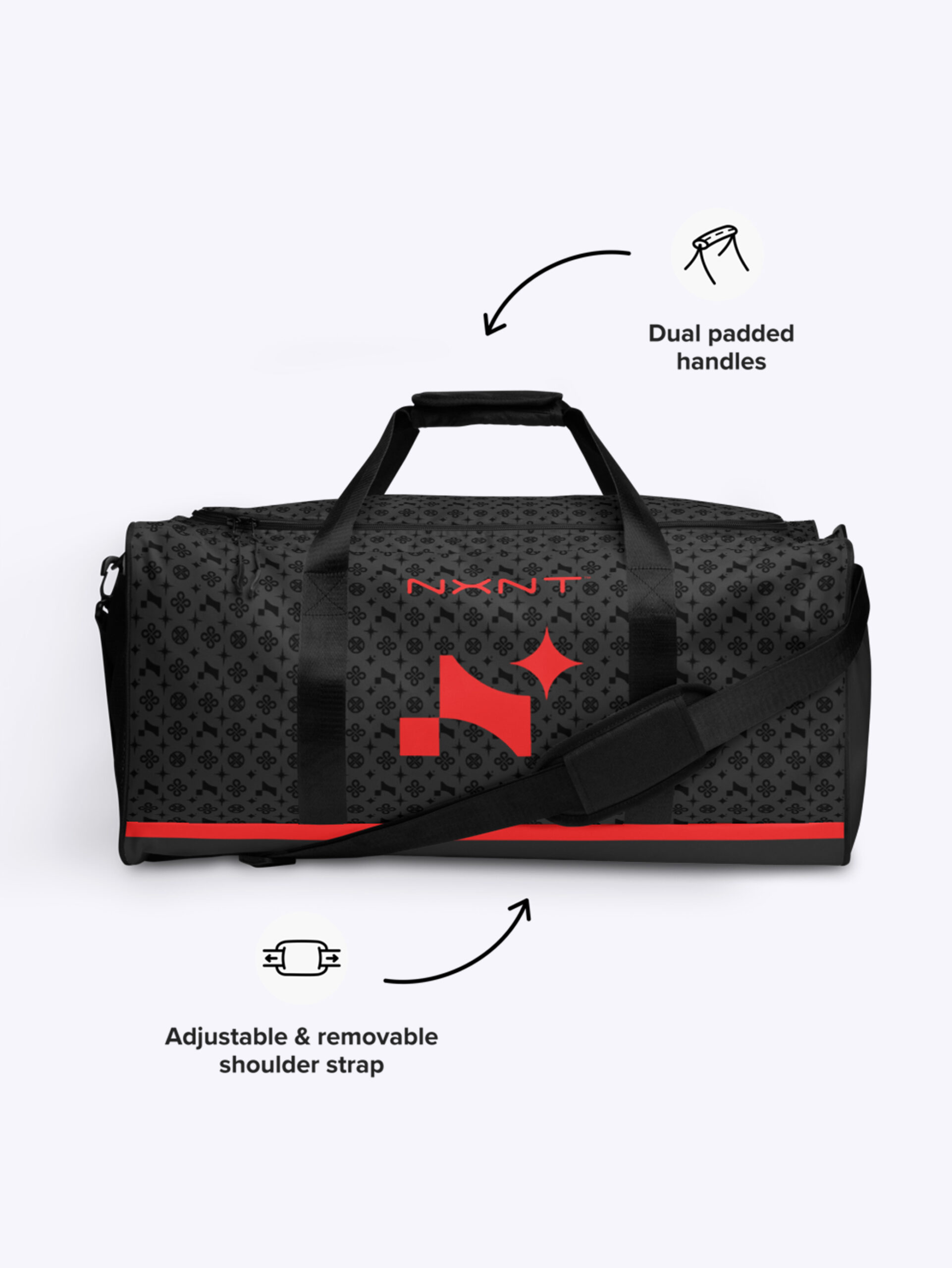 Duffle Bag Polaris - Red - Image 9