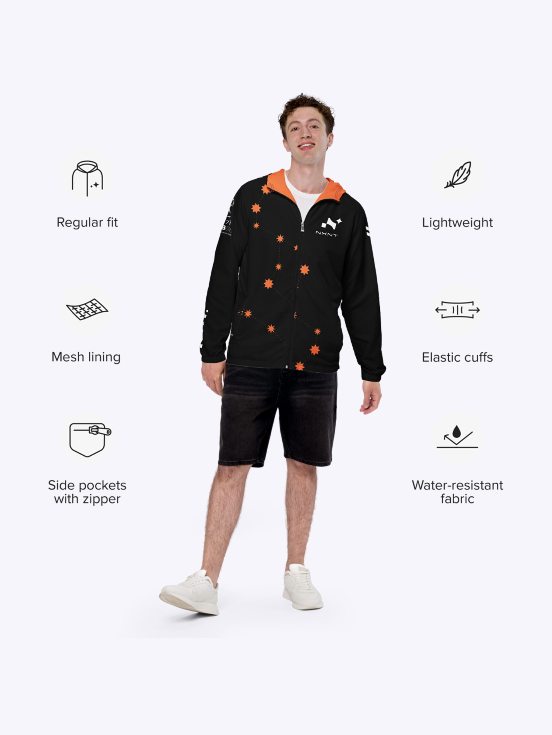 Windbreaker Constellation - Orange - Image 5